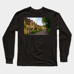 Castle Combe Cotswolds Cottages Long Sleeve T-Shirt